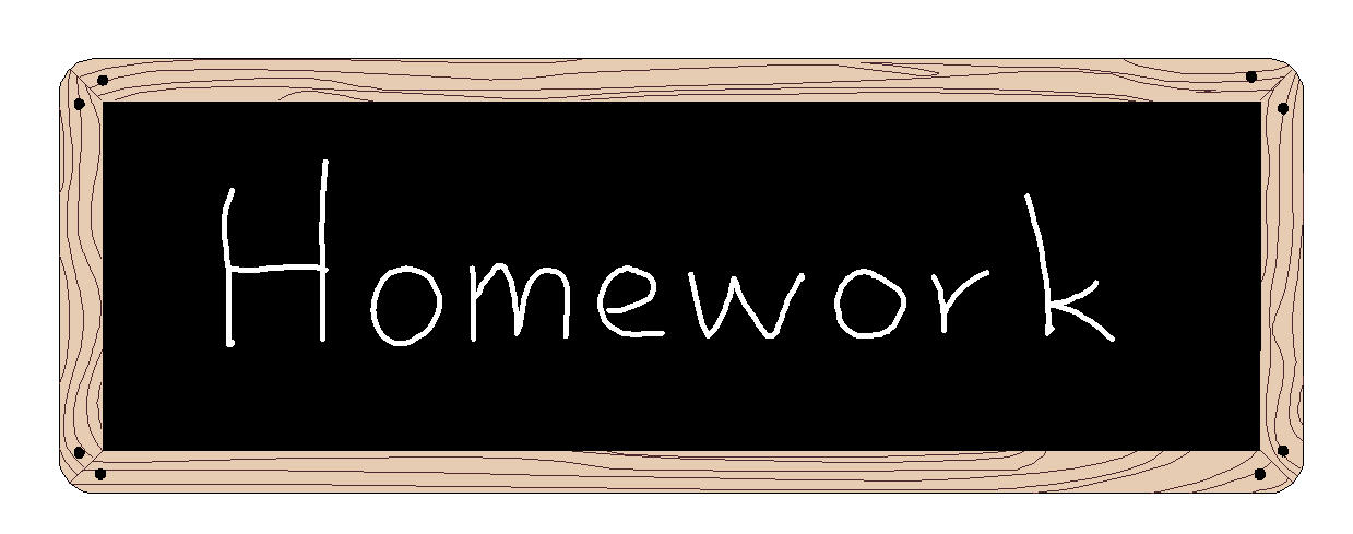 is homework a single word