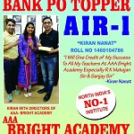 AAA Bright Academy for bank coaching in chandigarh
