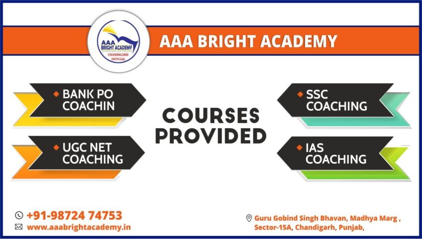 AAA Bright Academy institute for bank coaching in chandigarh