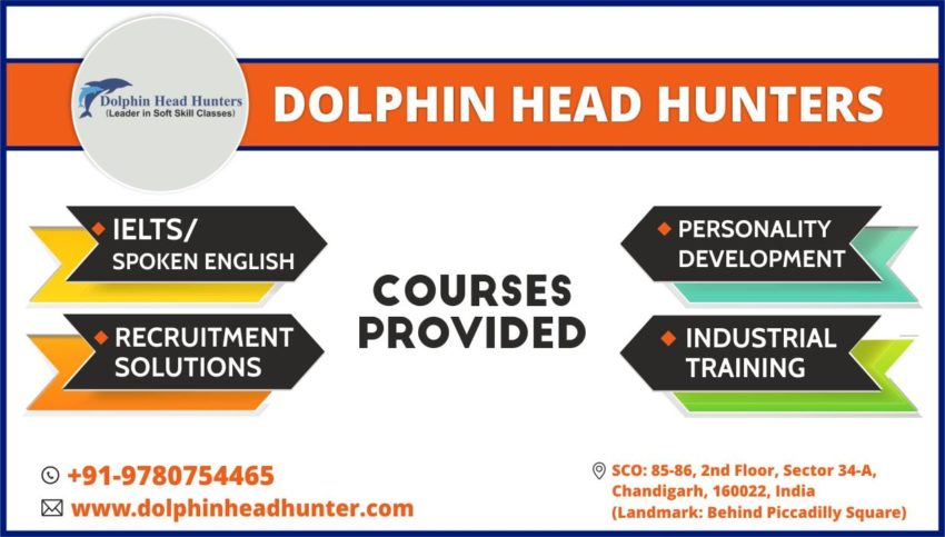Dolphin Head Hunters Institute for ielts coaching in chandigarh