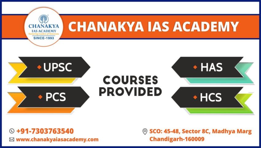 Chankya IAS academy for ias coaching in chandigarh