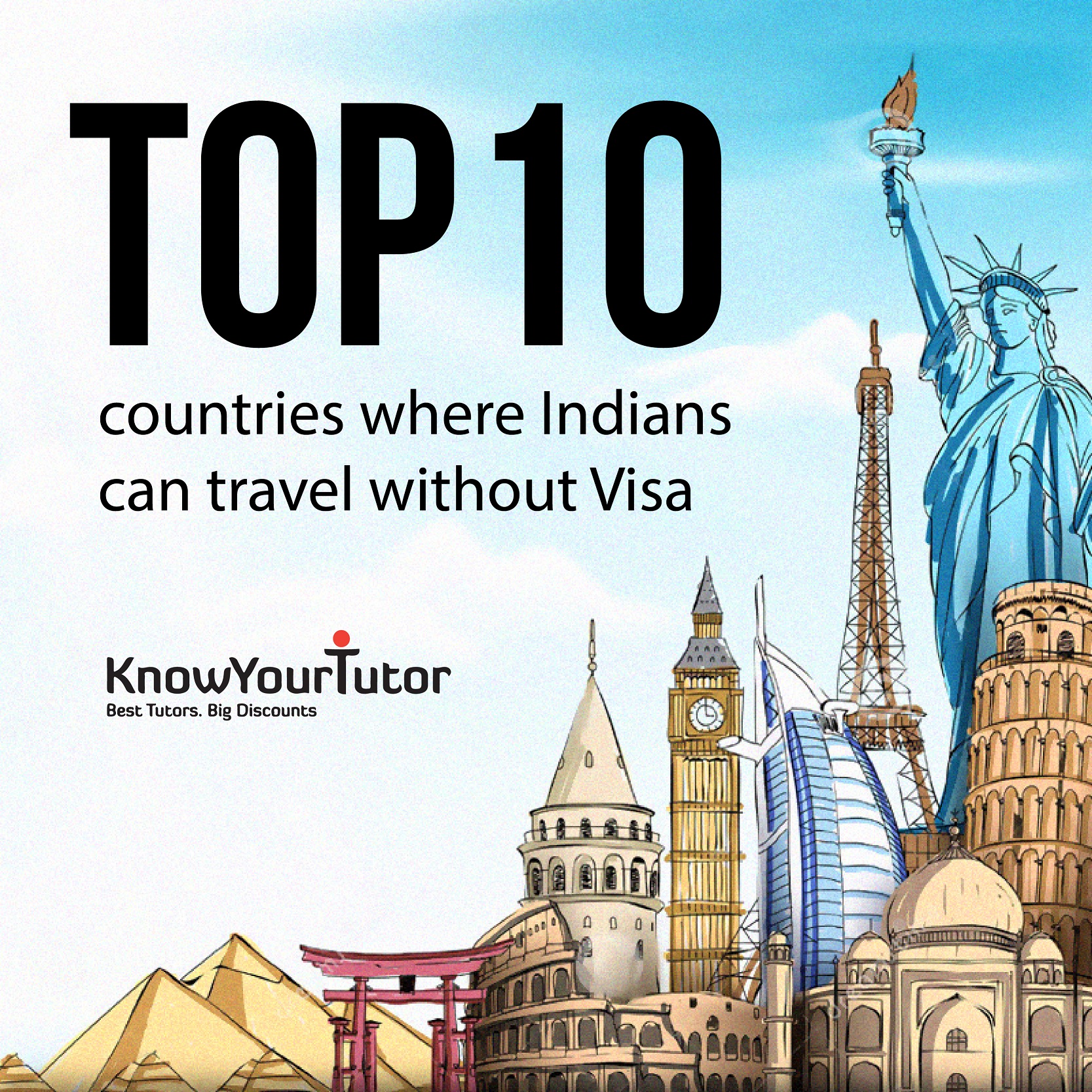 Top 10 countries where Indians can travel without Visa