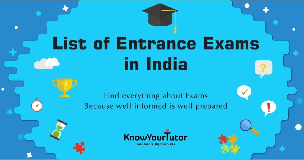 entrance exams in india