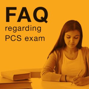 PCS exam student queries